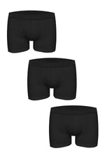 Boxershort Natural Modal Schwarz 3er Pack aus hochwertigem Modal
