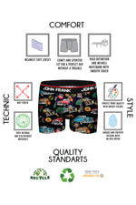 Boxershort Oldtimer aus hochwertiger Baumwolle