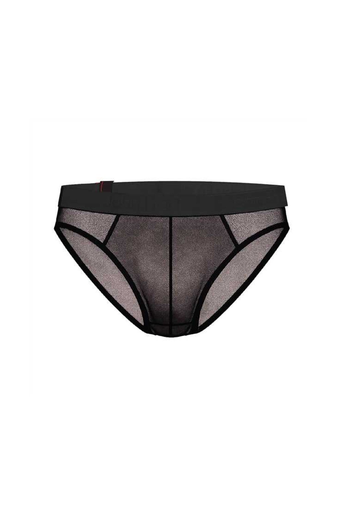 John Frank JFBRIEFXTUL200-TULLE Schwarz