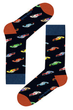 John Fank Fun Socken Sportwagen