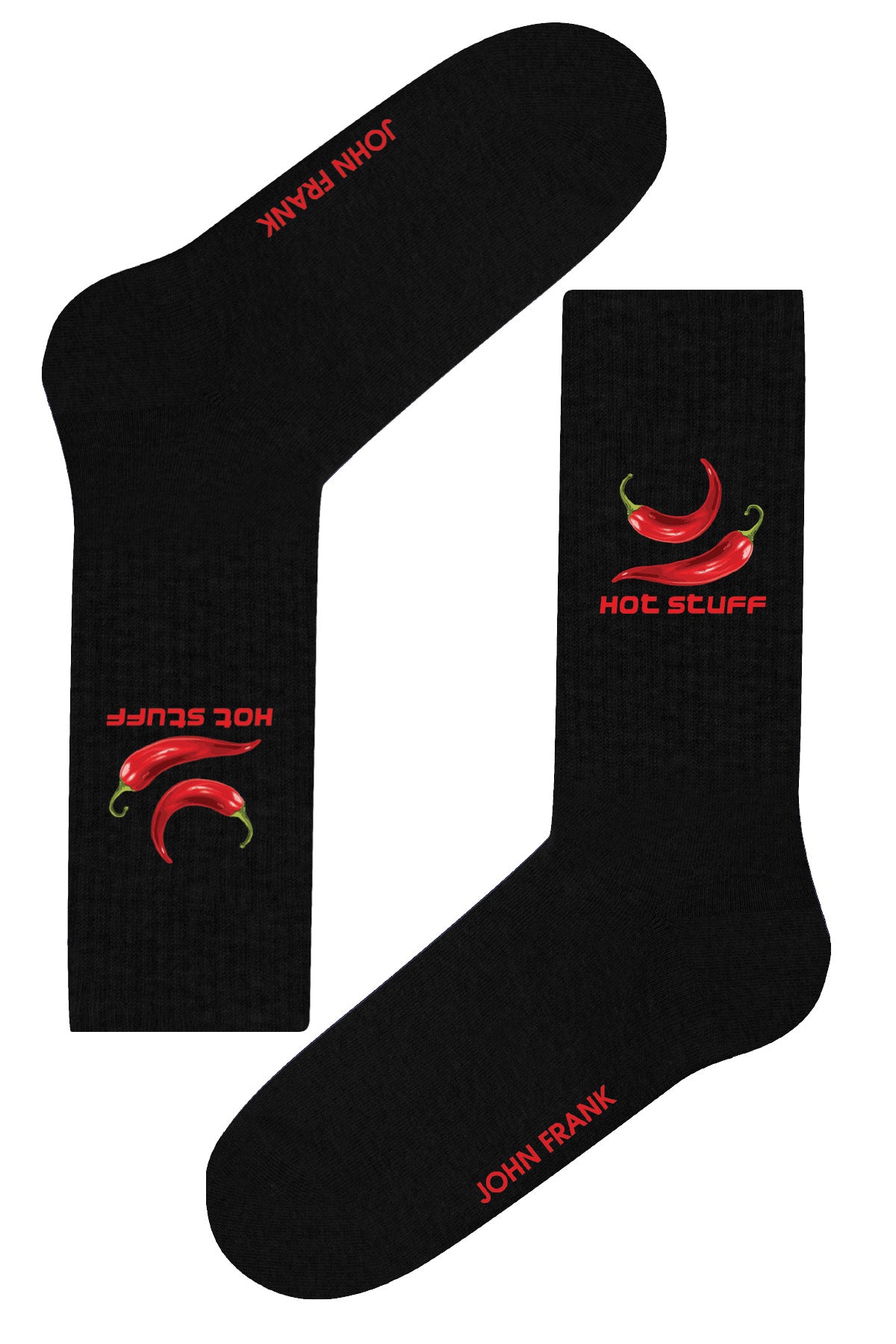 John Frank Sport Socken Chilli aus hochwertigem Modal