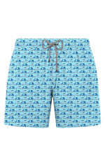 John Frank Badeshort Blue Friend