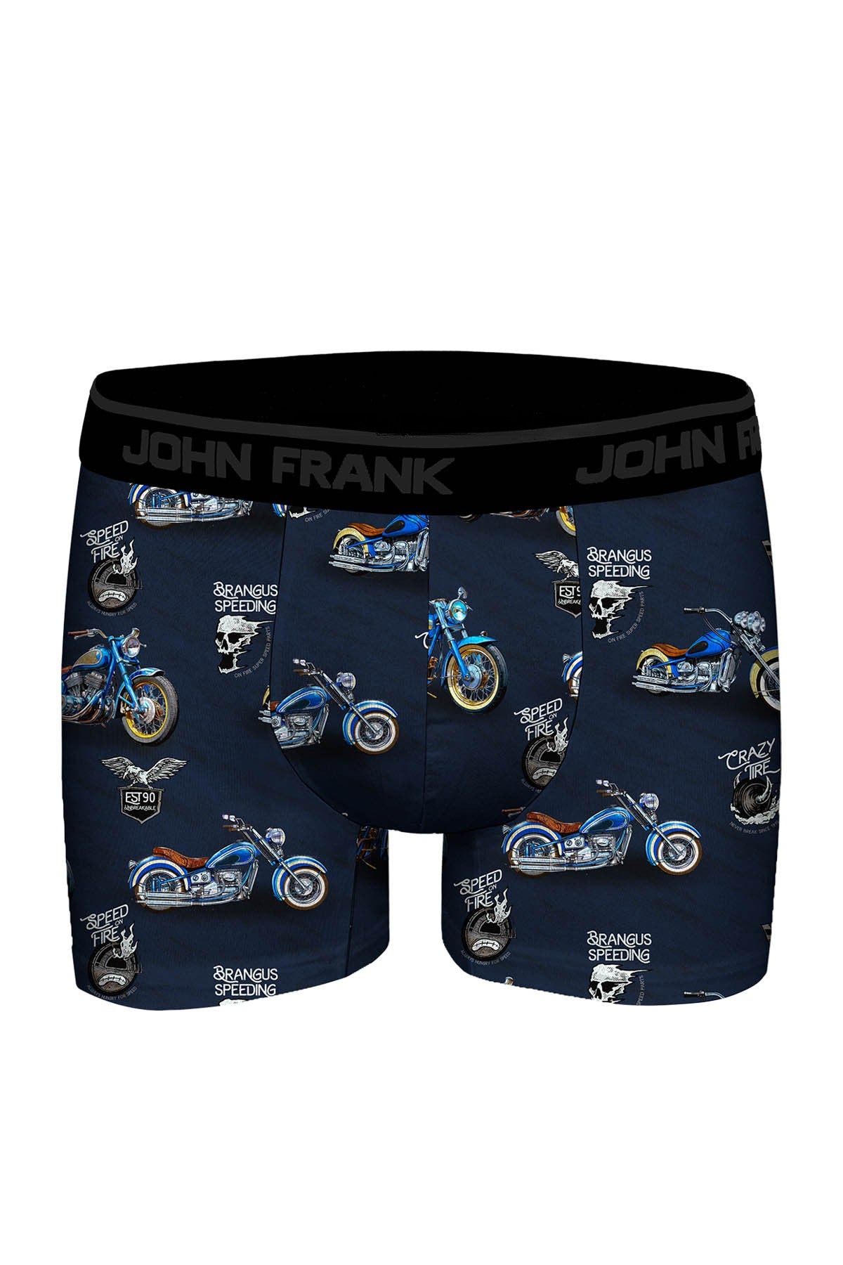 Boxershort Moto aus hochwertiger Baumwolle