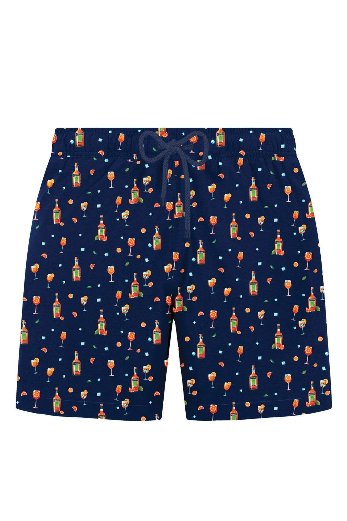 John Frank Badeshort Orange Cocktail