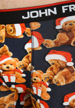 Boxershort Weihnachtsteddy aus hochwertiger Baumwolle