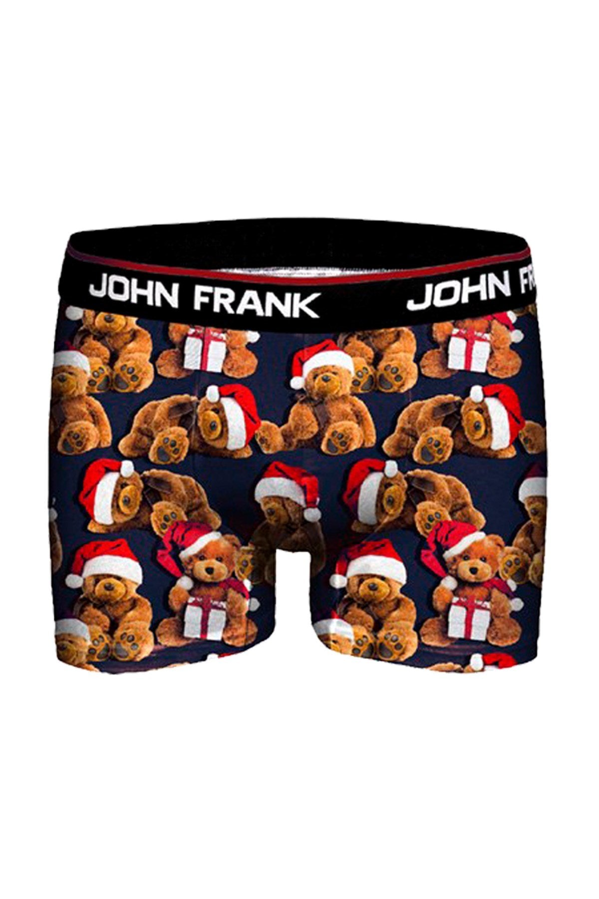 Boxershort Weihnachtsteddy aus hochwertiger Baumwolle