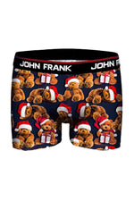 Boxershort Weihnachtsteddy aus hochwertiger Baumwolle