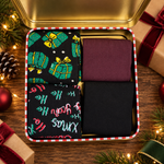 John Frank Fun Socken Christmas 4er Pack aus superior Cotton