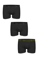 Boxershort Schwarz 3er Pack aus hochwertiger Baumwolle