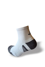 John Fank Active SportSocken Weiß/Grau long