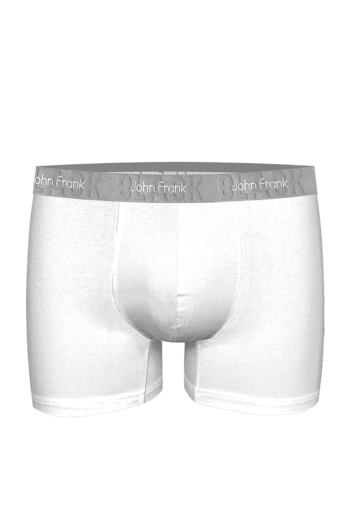 Boxershort White Gray aus hochwertiger Baumwolle