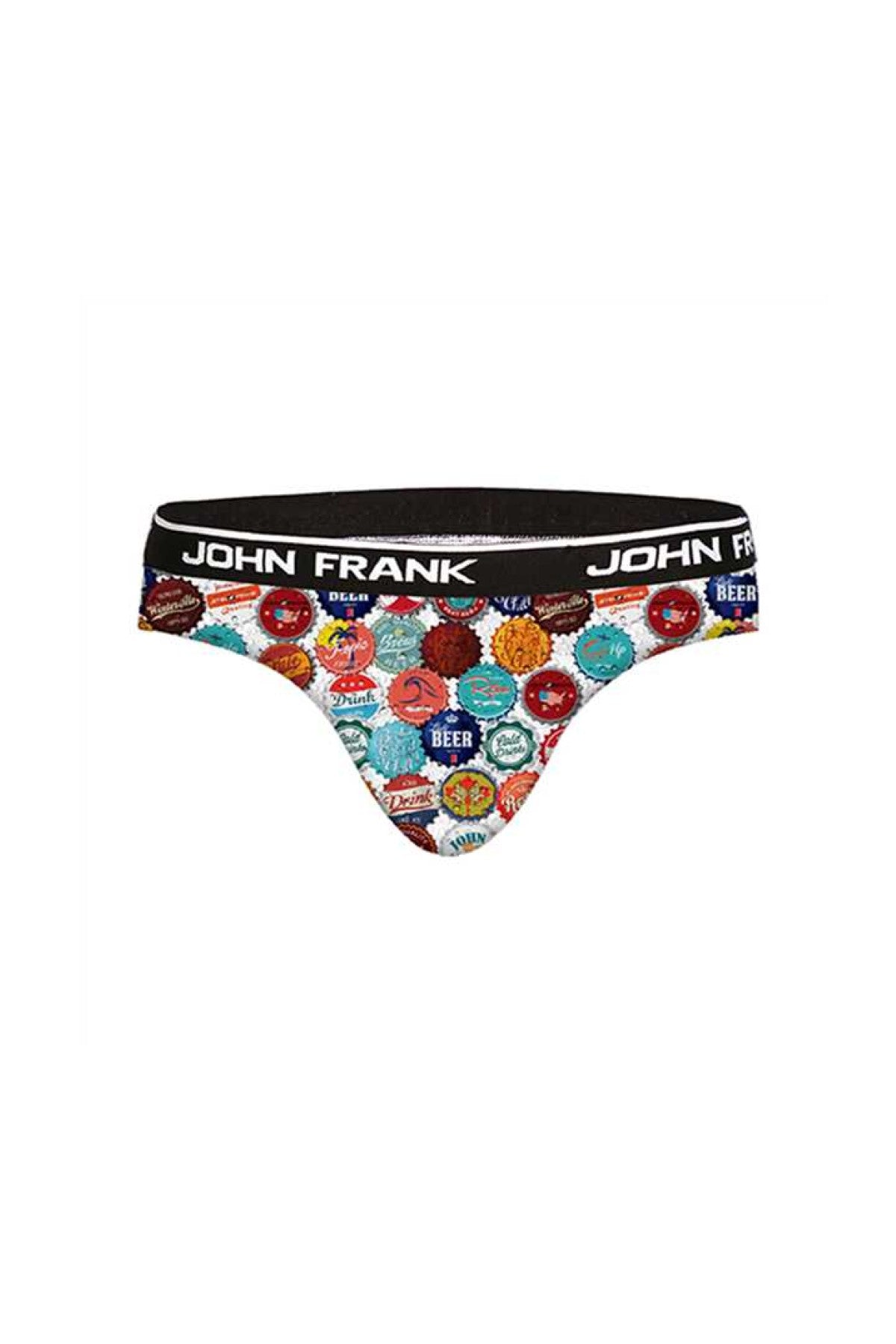 John Frank JFBRIEF64-BEERCAP Mehrfarbig
