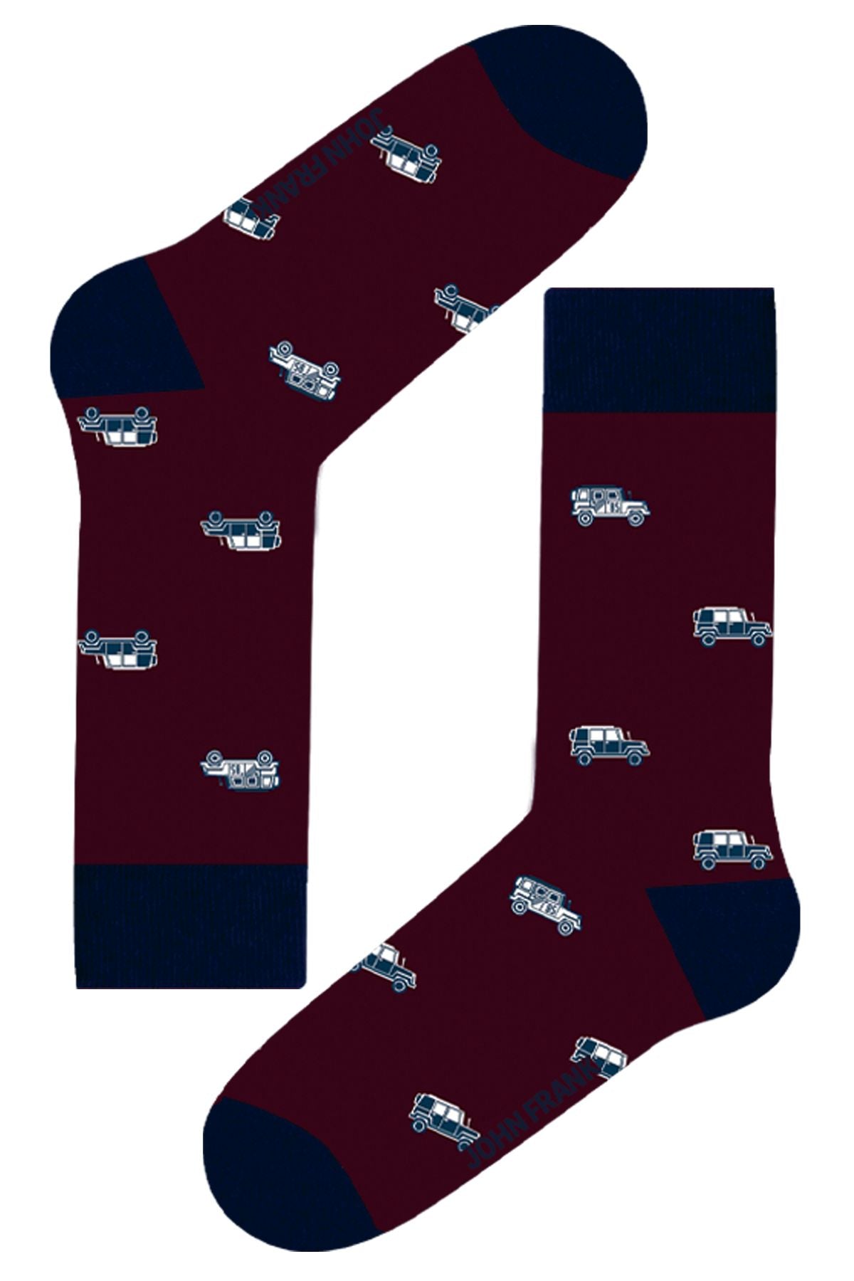 John Fank eighty five Car Socken aus hochwertiger Baumwolle