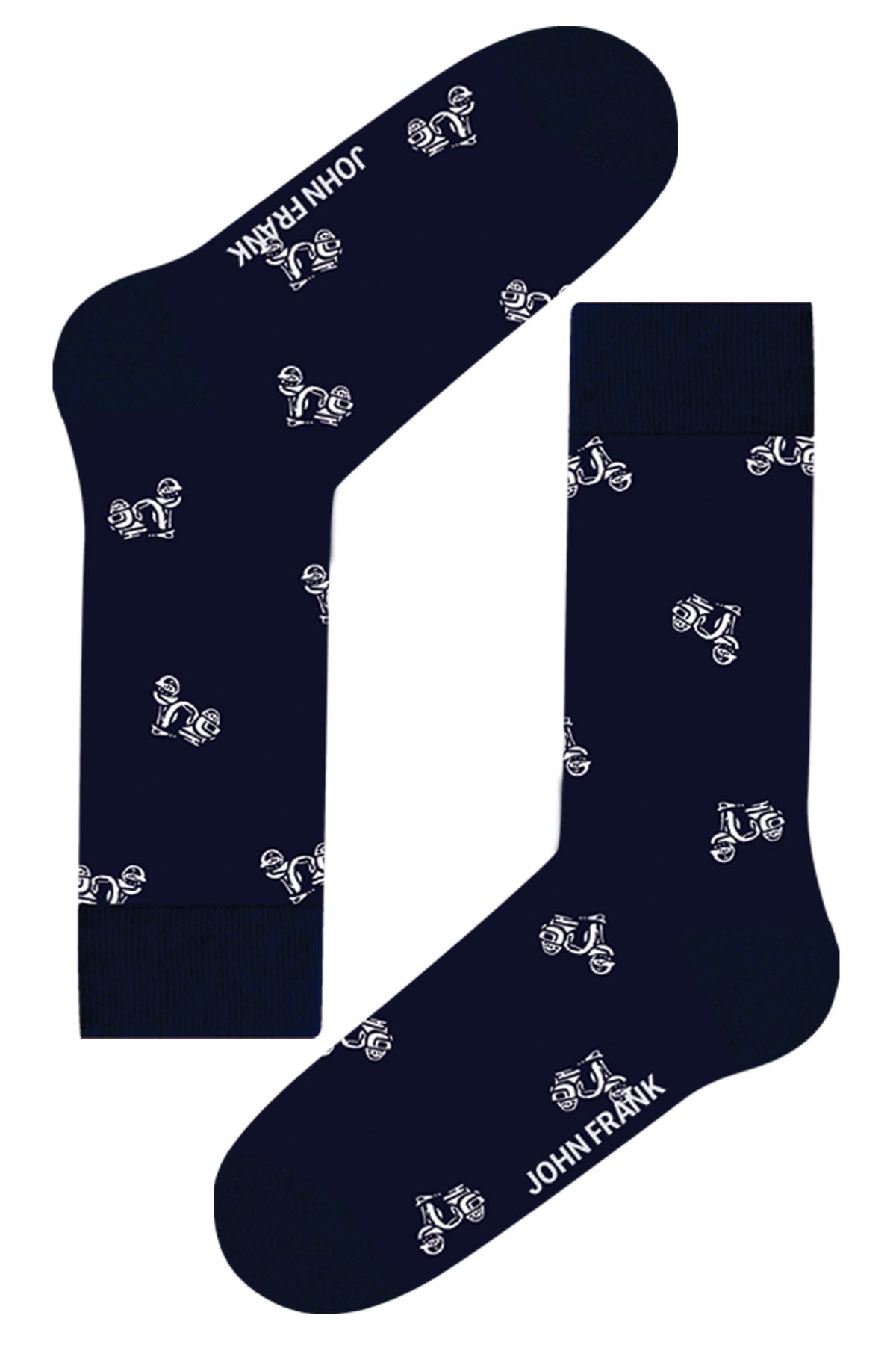 John Fank eighty five Yespa Socken aus hochwertiger Baumwolle