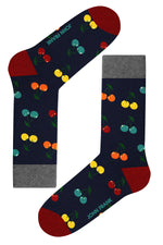 John Fank Fun Socken bunte Kirsche aus hochwertiger Baumwolle