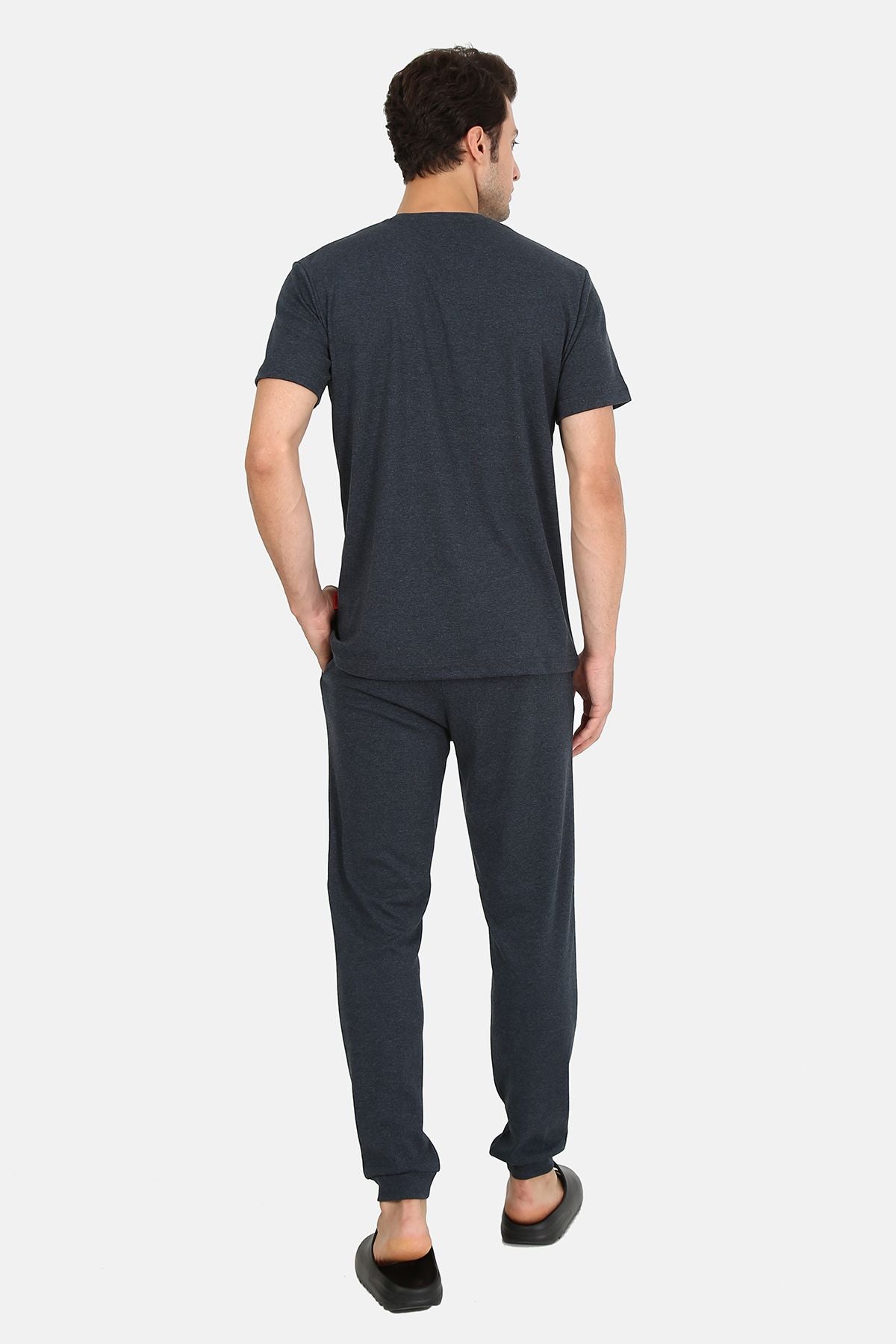 John Frank Basicline Pyjama-Set – The Night