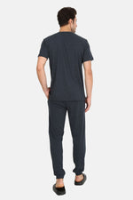 John Frank Basicline Pyjama-Set – The Night
