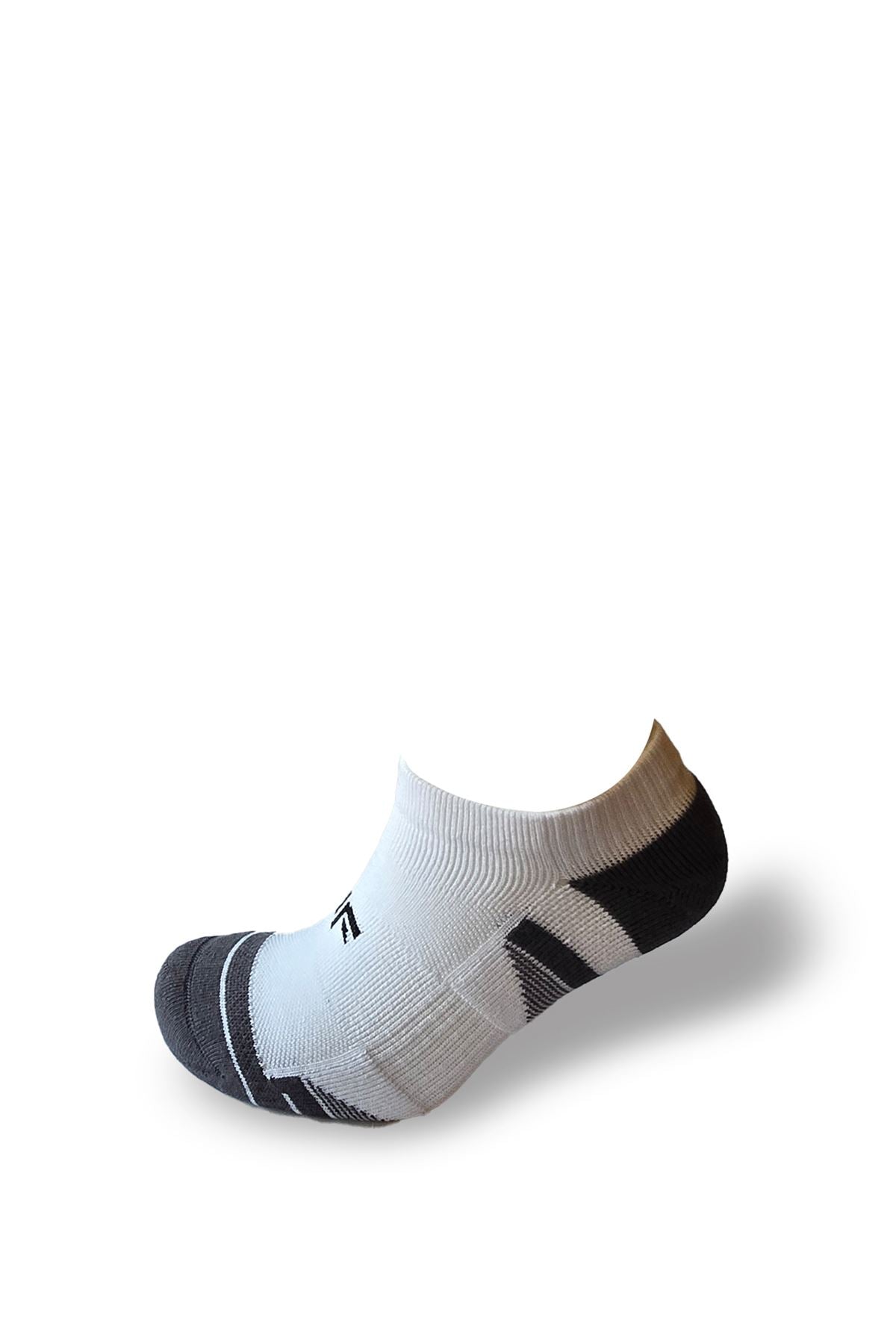 John Fank Active SportSocken Weiß/Anthrazit