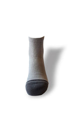 John Fank Active SportSocken Grau/Schwarz long