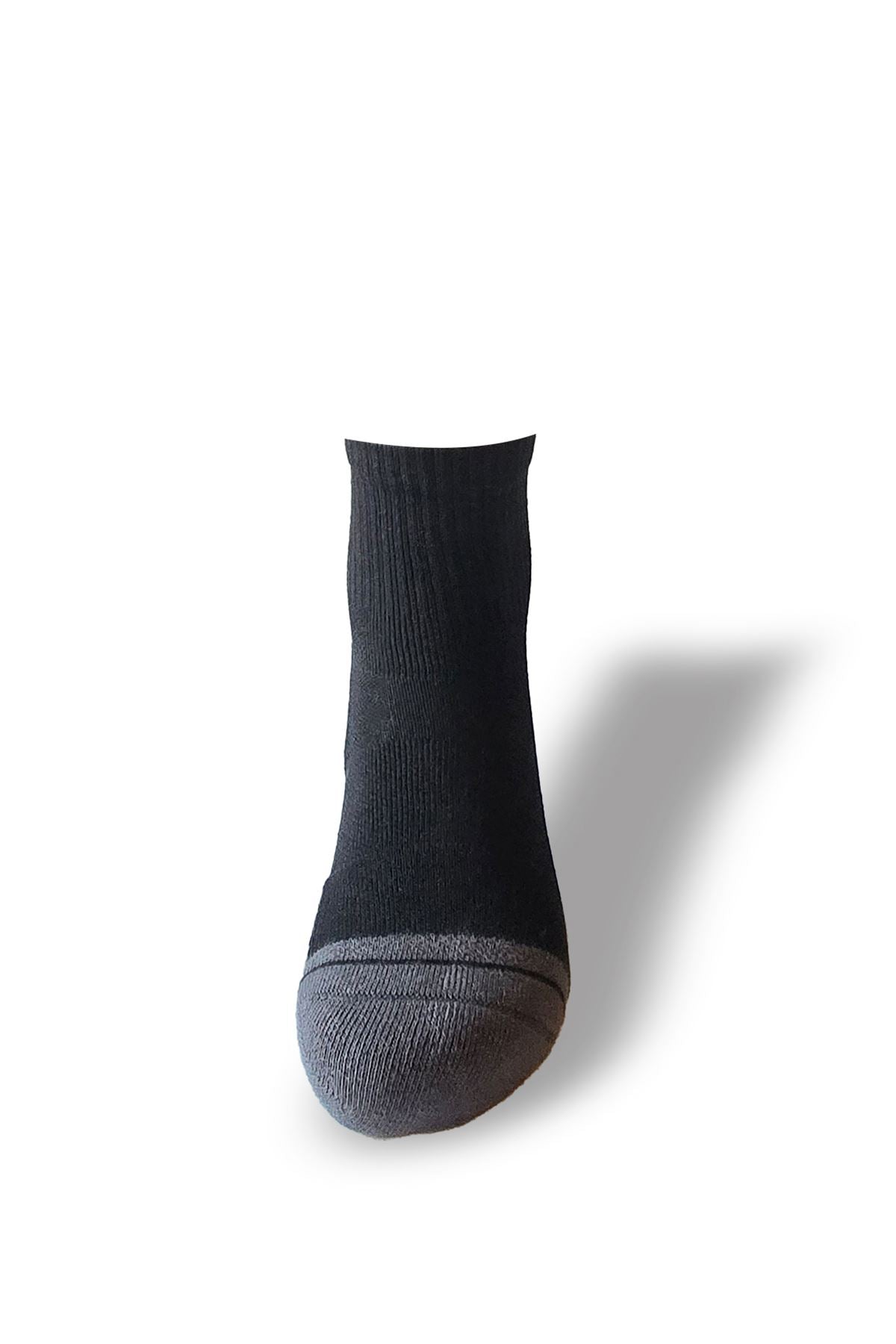 John Fank Active SportSocken Schwarz/Grau long