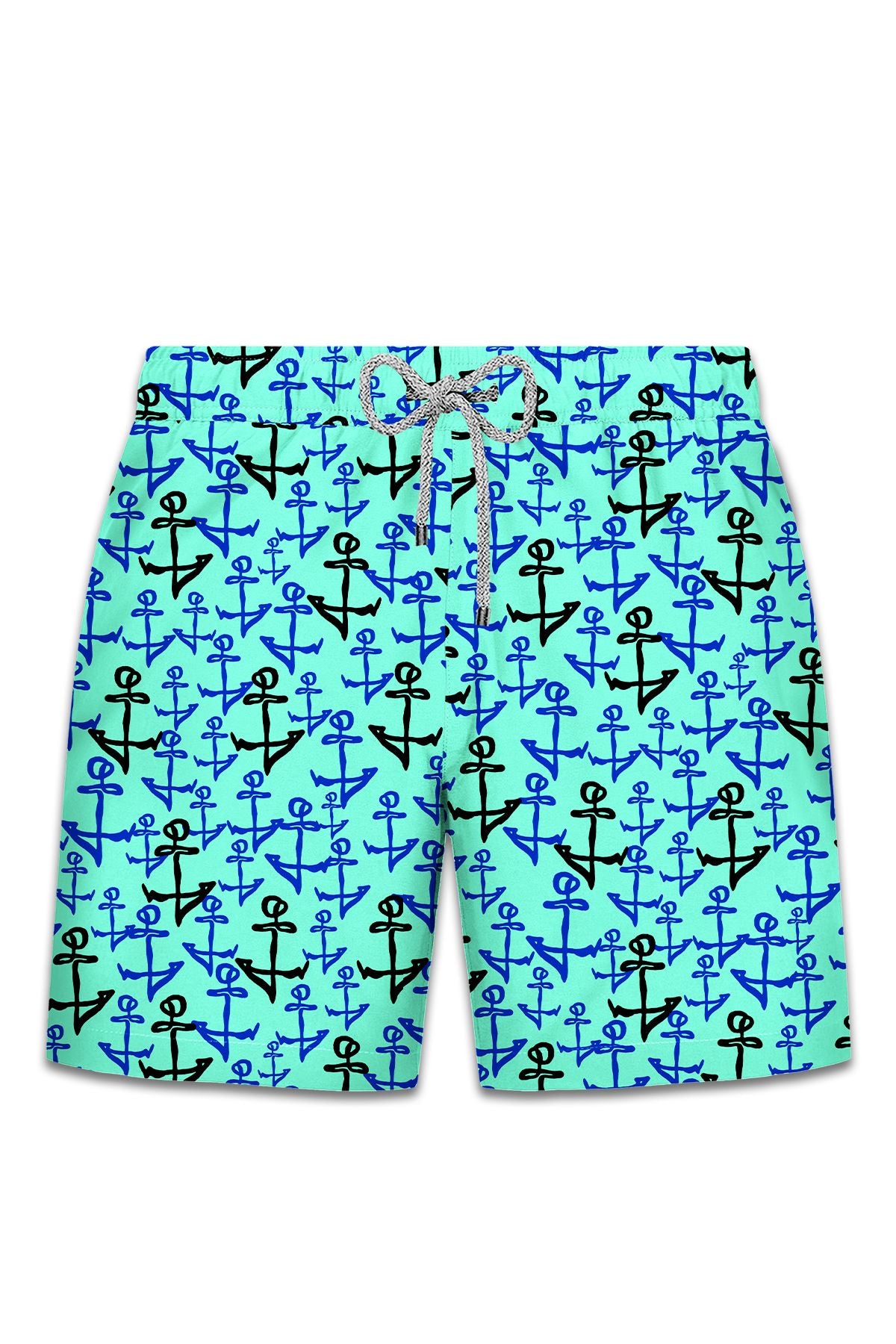 John Frank Badeshort Anchor Mint