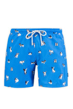 John Frank Badeshort Bulldog Navy