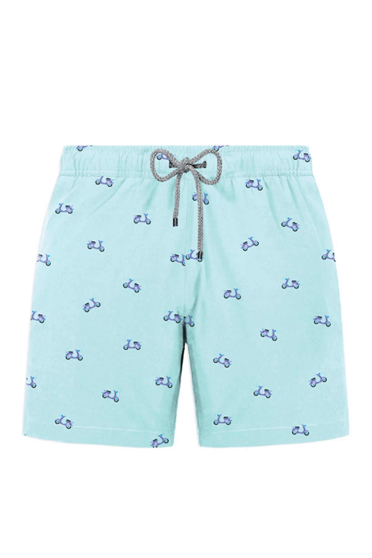 John Frank Badeshort Yespa Blue