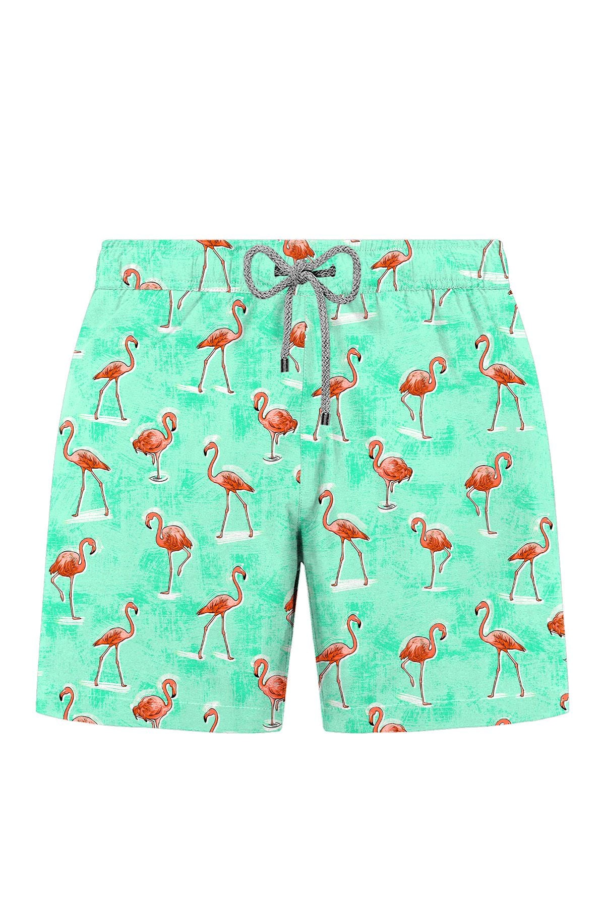 John Frank Badeshort Flamingo Mint