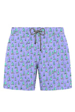John Frank Badeshort Ship Purple