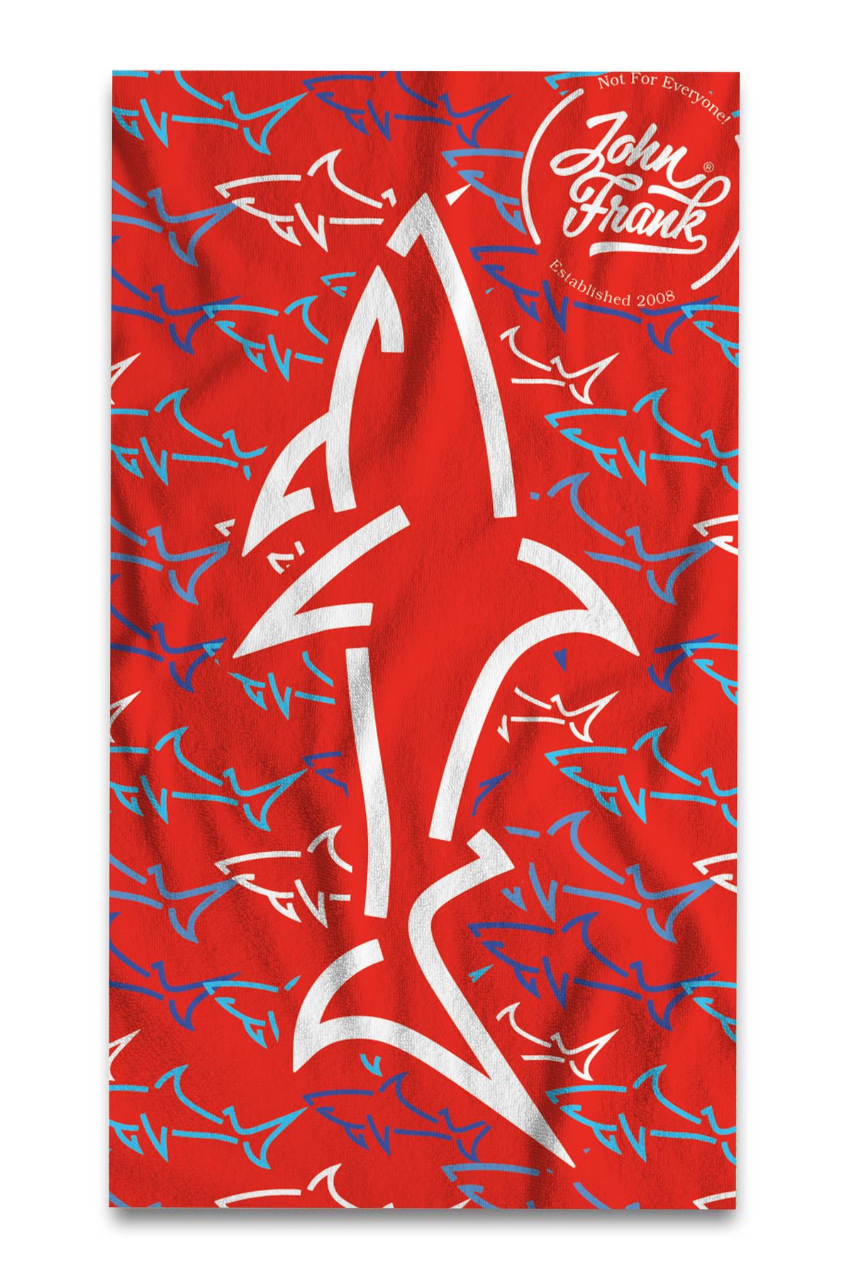 Strandtuch Shark Red