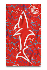 Strandtuch Shark Red