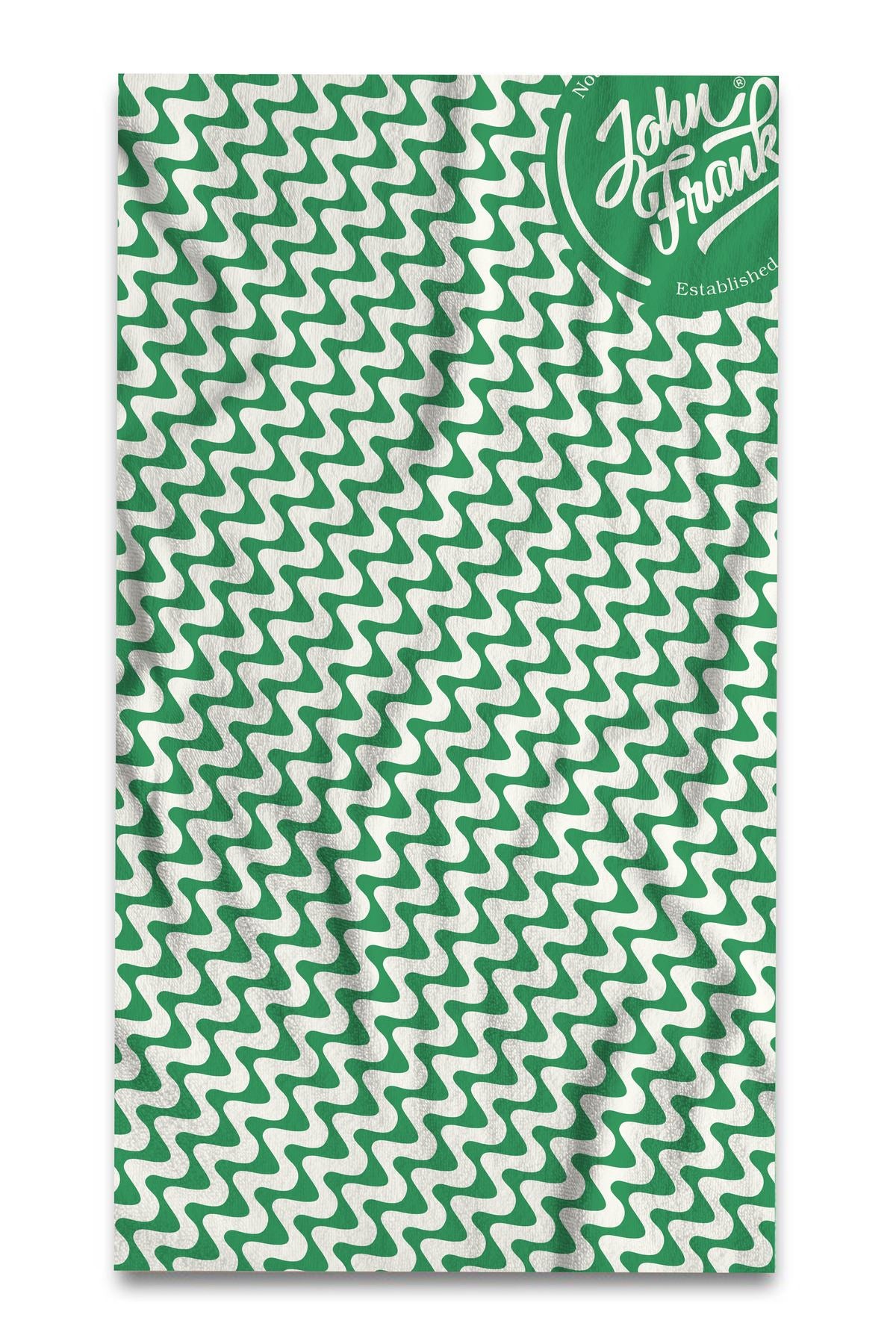 Strandtuch Wave Green