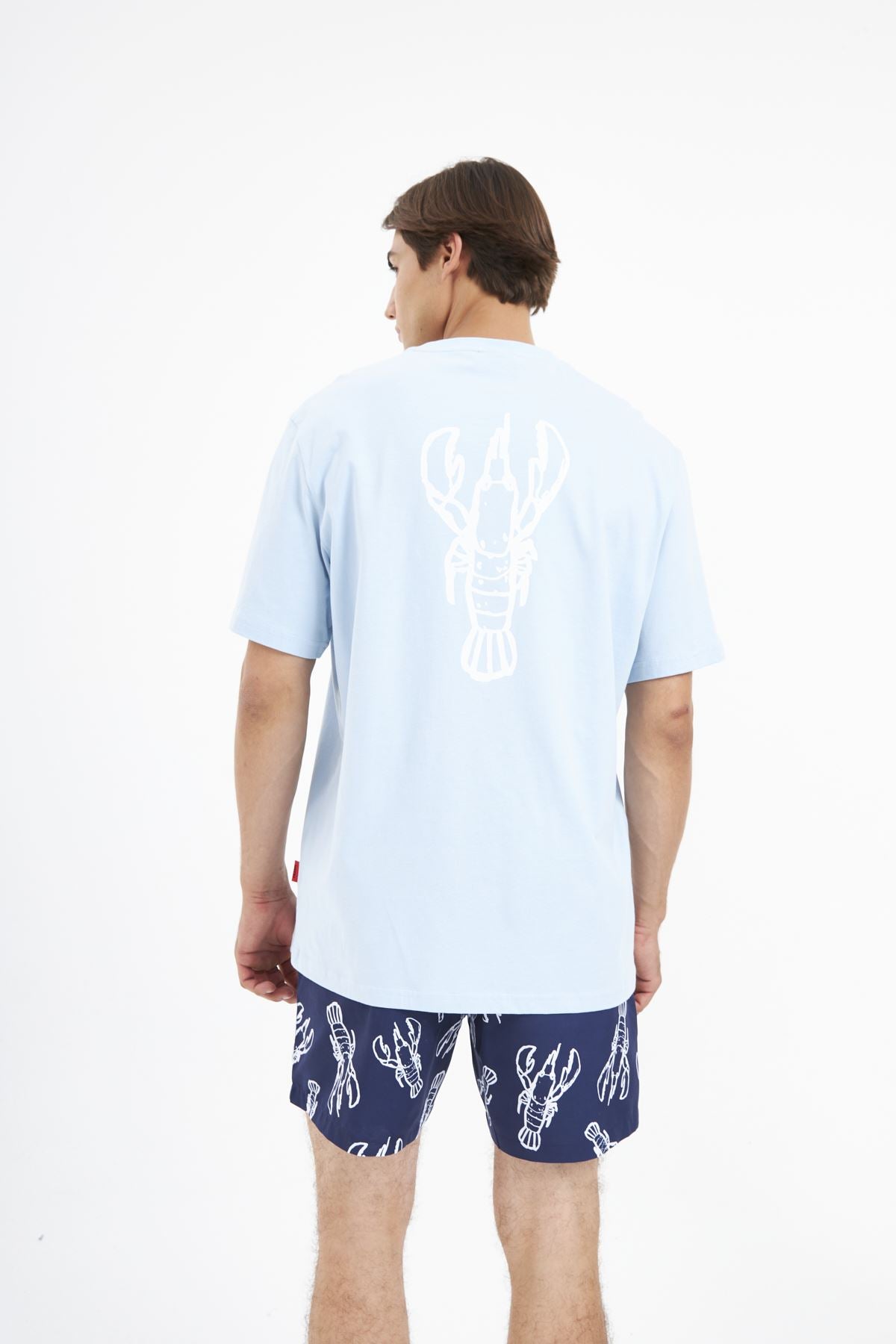 John Frank Printed T-Shirt Lobsta mehrere Farben