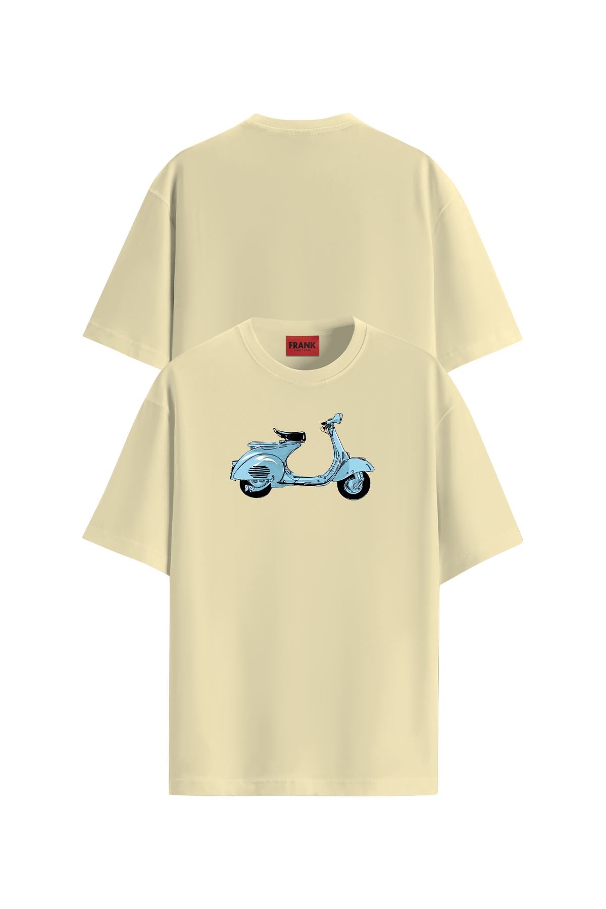 John Frank Printed T-Shirt Yespa Yellow