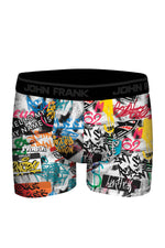 Boxershort Fun Dollars & Graffiti 2er Pack aus hochwertigem Modal