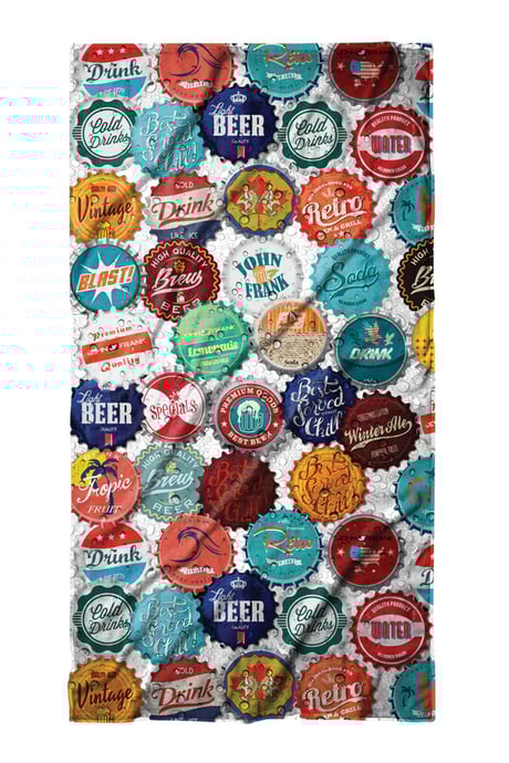 Strandtuch Beercap
